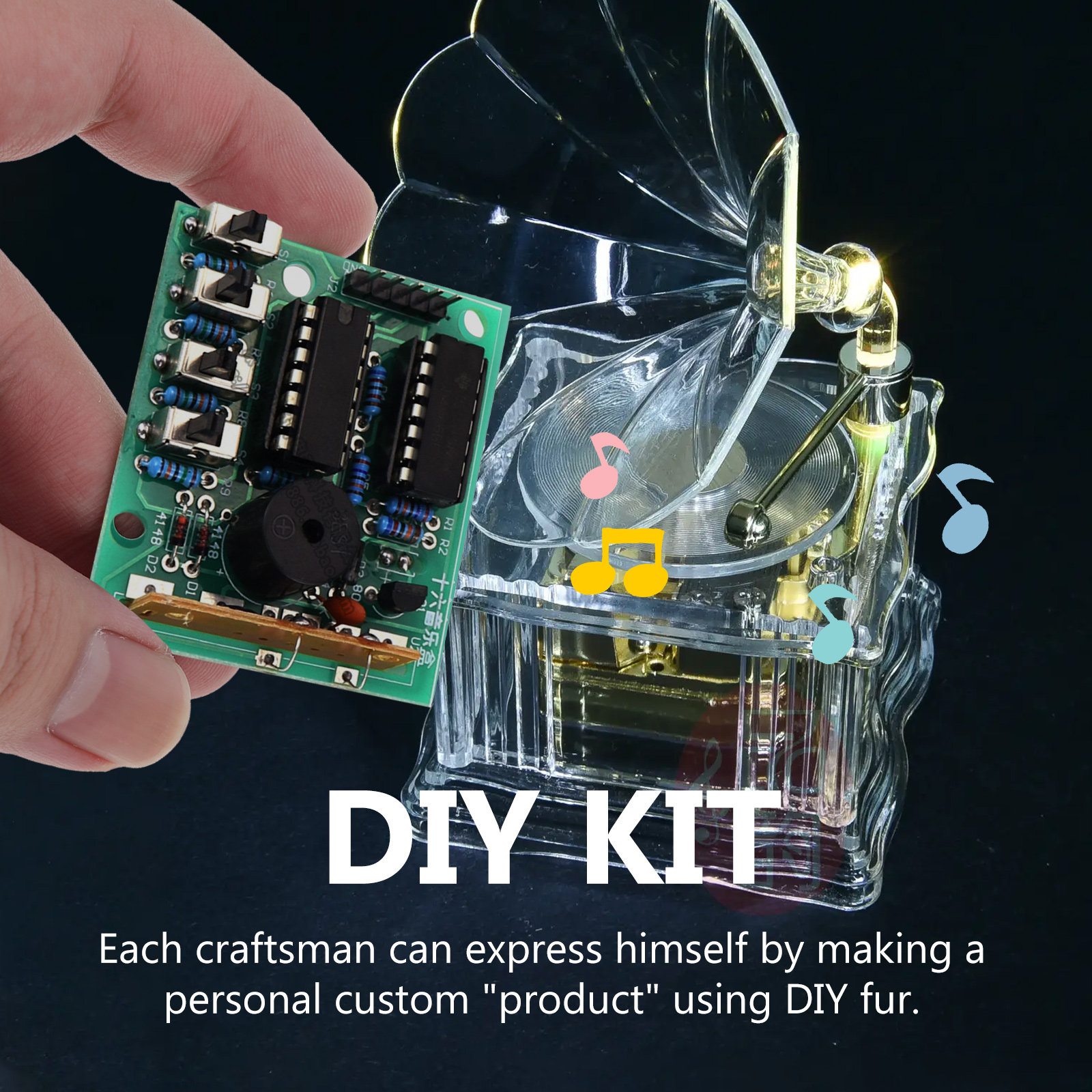 Diy Electronics Box - 1 set di componenti elettronici per