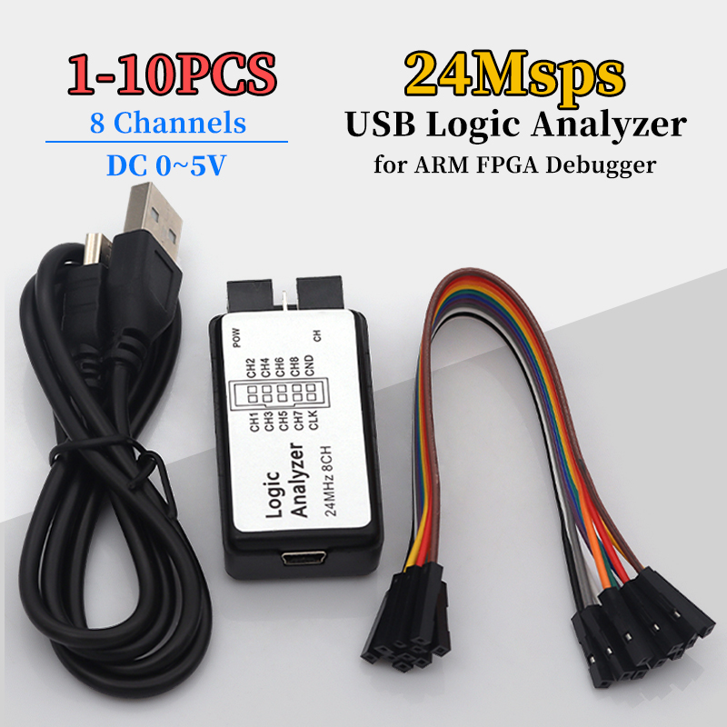 Logic Analyzer Usb - Analizzatore Logico USB per Microcontrollori, Debugger