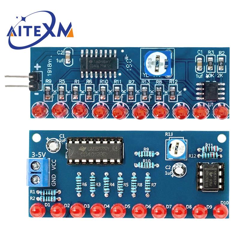 Diy Electronics Learning Kit - Kit di elettronica intelligente Ne555 +
