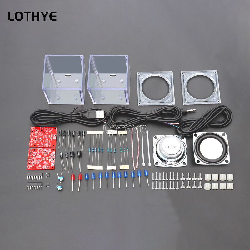 Diy Audio Electronics Kit - Kit Elettronico Fai-da-Te per Mini Altoparlante