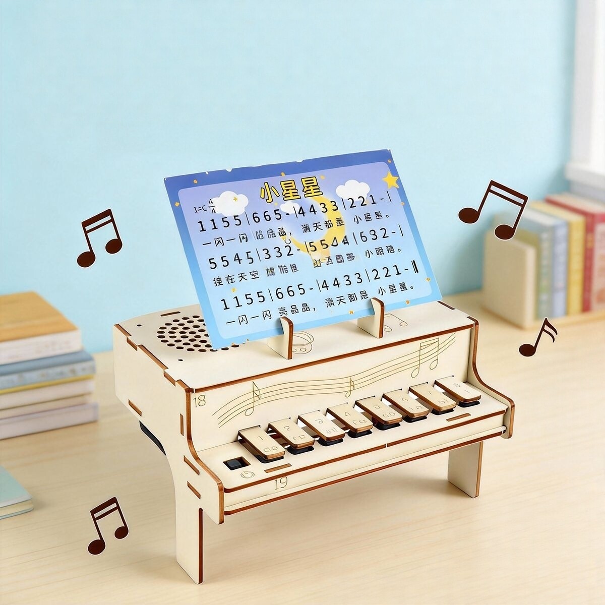 Diy Electronics Learning Kit - Kit di Montaggio Fai-da-Te per Pianoforte