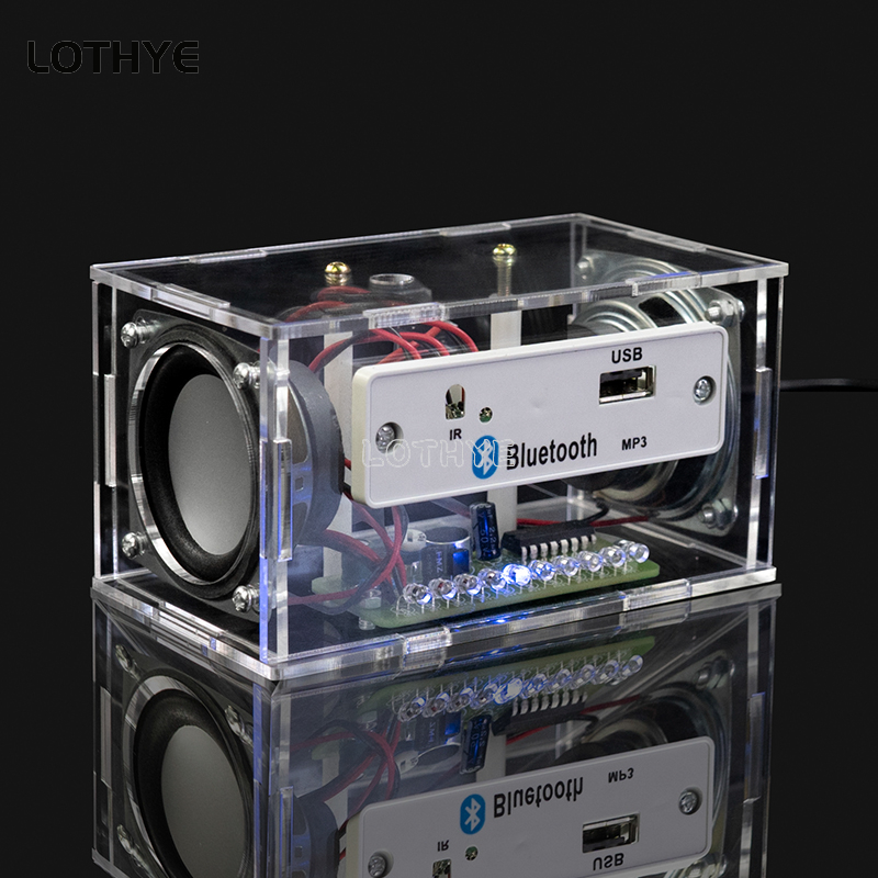 Diy Audio Electronics Kit - Mini altoparlante Bluetooth a doppio canale