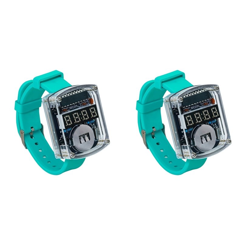 Diy Electronics Project Kit - Kit Elettronico Fai-da-Te per Orologio LED