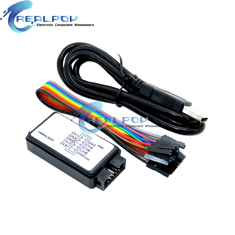 Analizzatore logico USB 24MHz  - Logic Analyzer Usb recensione e prezzo