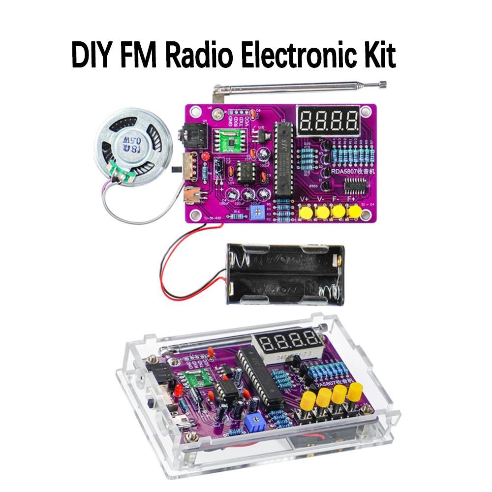 Kit Radio FM Fai-da-Te 87-108M - Diy Electronics Project Kit recensione e prezzo