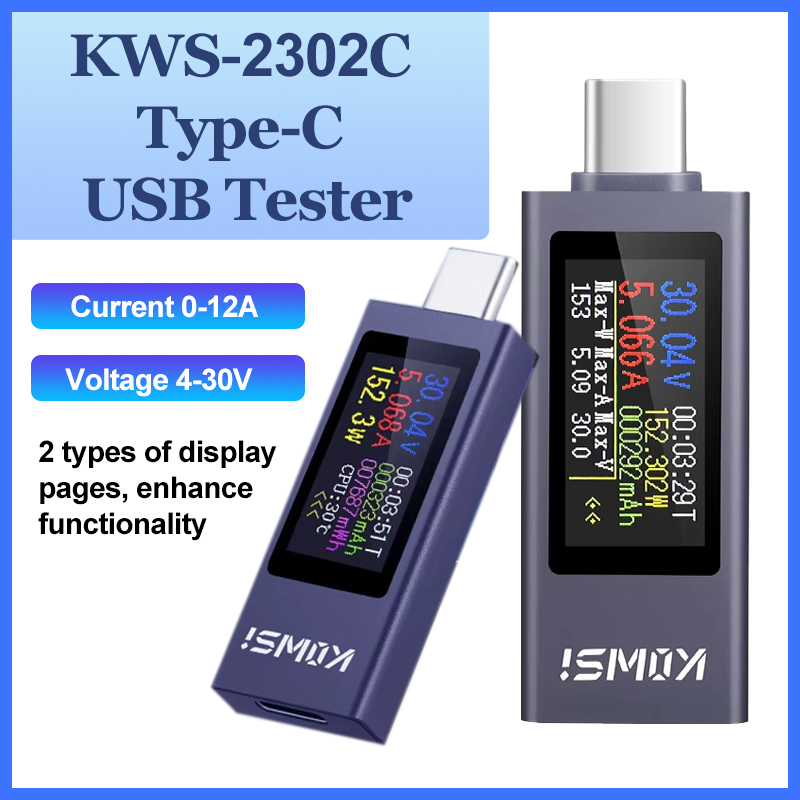 KWS-2302C Tipo-C USB Tester Di - Logic Analyzer Usb recensione e prezzo