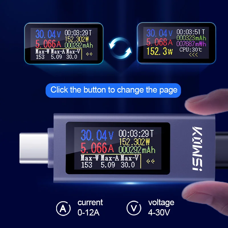 KWS-2302C Tipo-C USB Tester Di - Logic Analyzer Usb recensione e prezzo