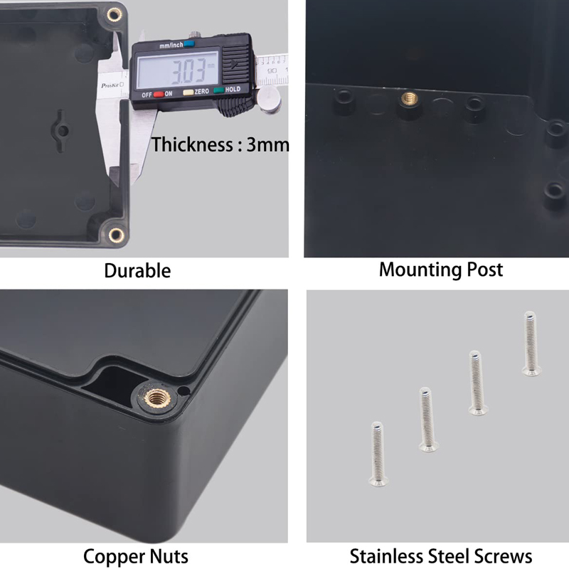 Scatola di giunzione impermeab - Diy Electronics Box recensione e prezzo